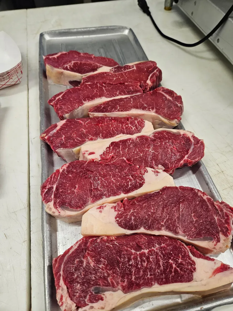 Custom cut ribeye steaks