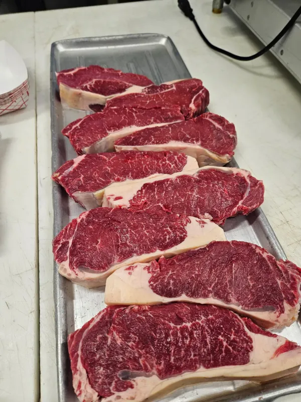 Custom cut ribeye steaks